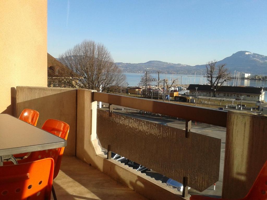 Le Lacustre 4th Floor Port-Valais Buitenkant foto