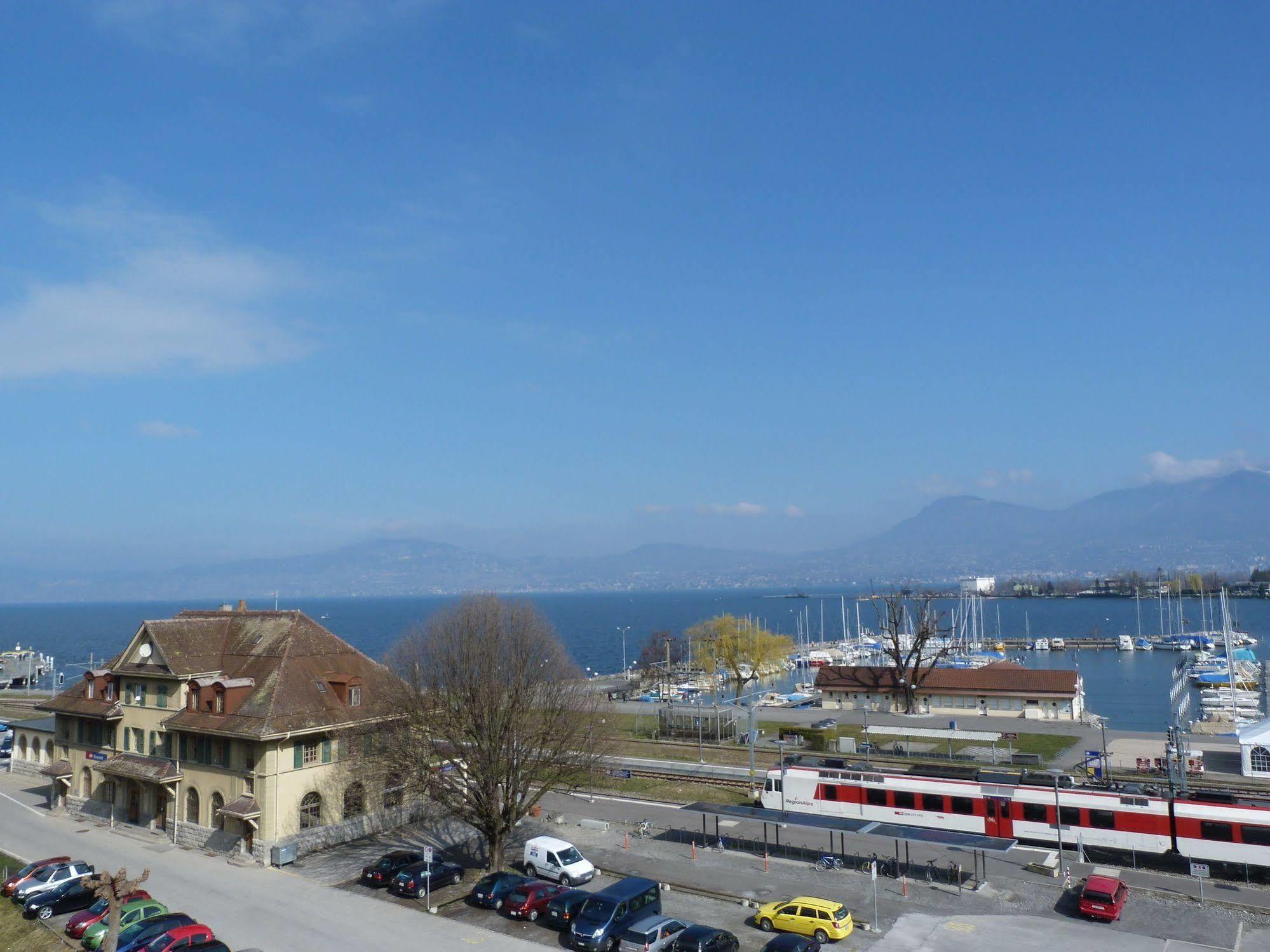 Le Lacustre 4th Floor Port-Valais Buitenkant foto